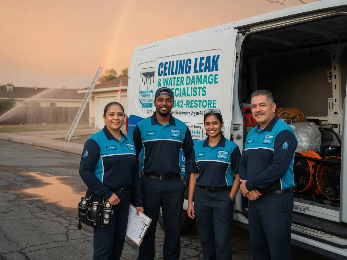Ceiling Leak Cleanup company in Buhl, MN