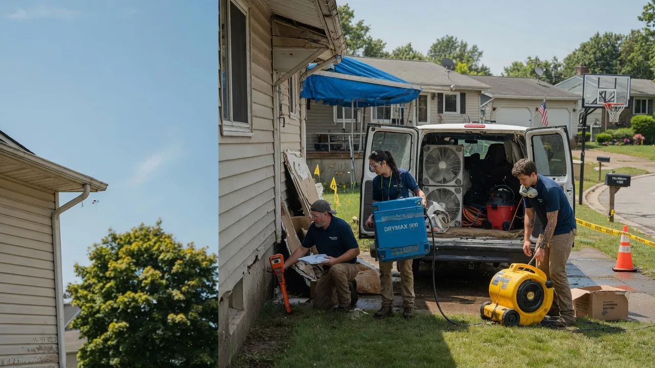 Ceiling Leak Cleanup in Buhl, MN near me
